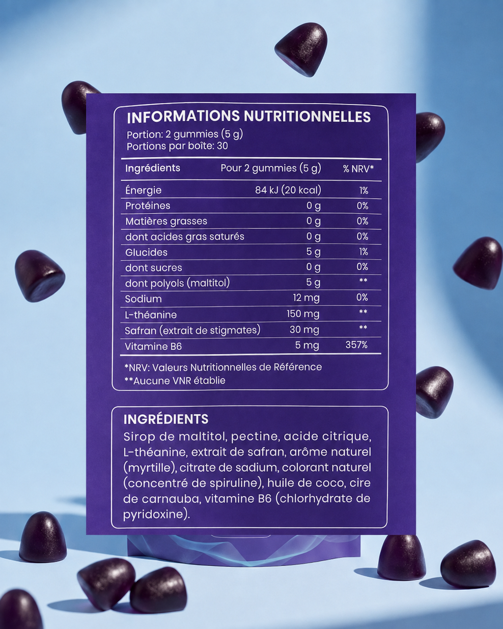 Gummies anti-stress