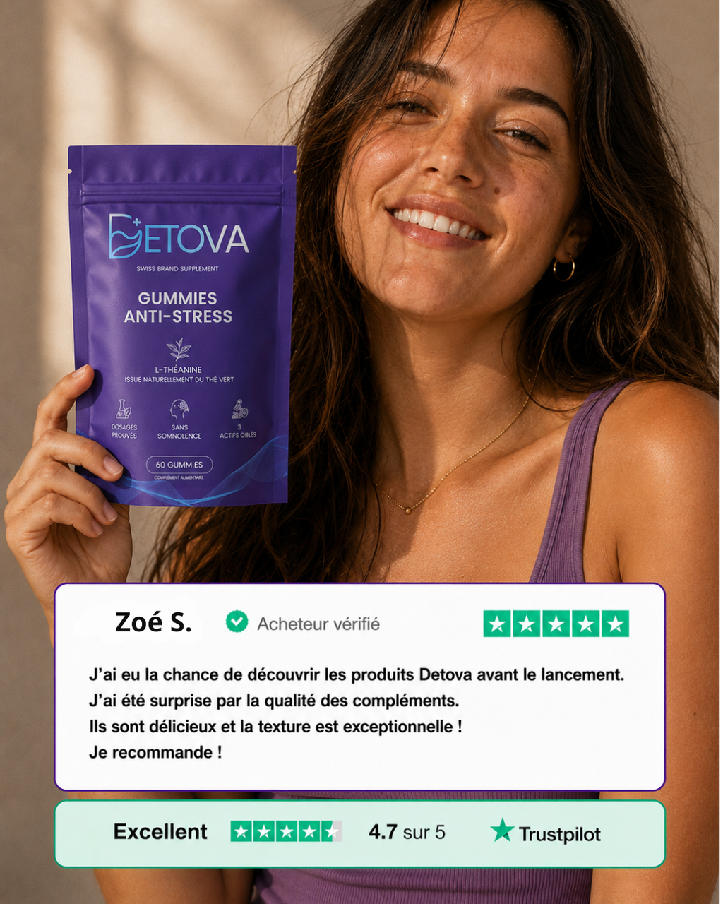 Gummies anti-stress