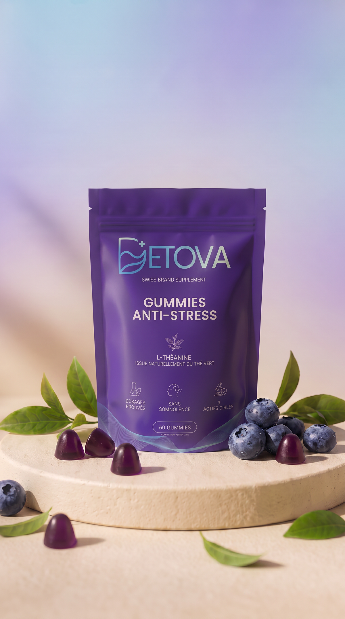 Gummies anti-stress